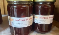 Des Poules et des Vignes à Bourgueil - Confitures de prunes (600gr)