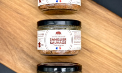 Venandi Sauvage par Nature - Panier 3 Terrines de Sanglier Sauvage 100% Français