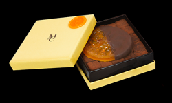 Compagnie Générale de Biscuiterie - pavés chocolat noir oranges confites