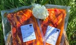 Ferme du Groin à L’Airbe - Poitrine marinée à la mexicaine (porc plein air bio)