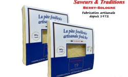 Saveurs & Traditions Berry-Sologne - Pâte feuilletée fraîche 6x500g
