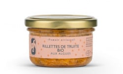 Atelier d'Angresse – Fumoir Artisanal - Rillettes de truite Bio aux algues