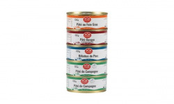 La Ferme Elizaldia - Filet de 5 pâtés mélange 125g