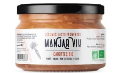 Manjar Viu : Légumes lacto fermentés - Carotte 12x220g