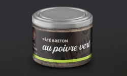 Le Lavandier Charcutier Pontivy - Verrine Pâté au poivre vert (190g) - Apéro