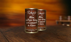 Maison Ramajo - Bloc de foie gras de canard IGP Gers : Lot 2 boites 200g