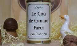 Lagreze Foie Gras - Le Cou de Canard Farci au Foie Gras 25%