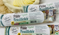 Ferme Sereine en Périgord - Pâte Feuilletée en rouleaux - VéGétale - 230 g - sans huile de Palme