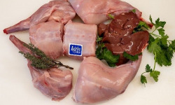 Le Lapin du Cotentin - Lapin entier decoupe - 1,800 kg