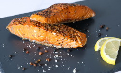 Etablissements JC David - Pavé de saumon fumé au poivre - 120g