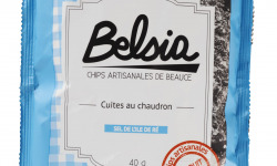 Chips BELSIA - Chips Artisanales au Sel de l’île de Ré - 40g x30