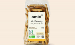 Omie - Gressins aux graines de lin - 200 g