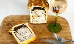 Traiteur Gourmet d'Alsace - Pâté en croute à la volaille et moutarde 200gr