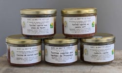 Gaec de Brette Vieille - Lot 5 terrines caprin + 1 mystère offerte