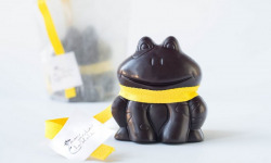 Mon jardin chocolaté - Grenouille de Pâques chocolat noir
