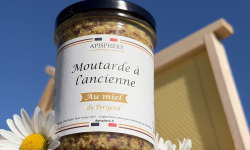 Apisphère - Moutarde à l'ancienne au miel 200g