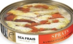 L'atelier Sea Frais - Sprats à l'huile d'olive et au piment 120gx10