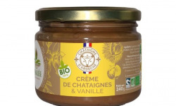 La vallée des chataigniers - Crème de châtaigne à la vanille BIO Ardèche