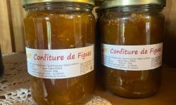 Des Poules et des Vignes à Bourgueil - Confiture de figues (600gr)
