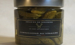 Délices de Sologne - cornichons au vinaigre - 200g