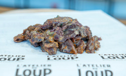 L'Atelier du Loup - Emincés de Cerf/Biche Marinés Crème et Girolles x 500 gr
