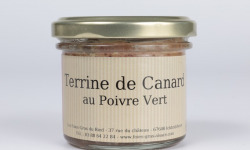 Les foies gras du Ried - Terrine De Canard Au Poivre Vert