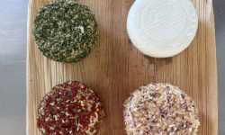 La Ferme du Val Vermand - Fromage de chèvre frais aromatisés x4