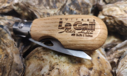 Jean Luc Le Gall Huîtres et Coquillages - Couteau à Huitres en bois lame retractable