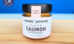 La Criée d'à Côté - Rillettes de Saumon d'Ecosse - Groix & Nature - 100g