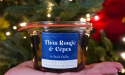 Mas Henri - Recette de Noël Thon rouge, Cèpes à l'huile d’olive 270g