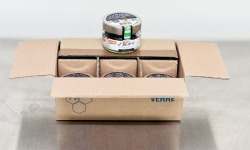 La Panacée bio - Gousses d'ail noir Demeter - carton de 6 bocaux 60 g