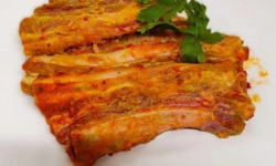 Ferme de la Paumerais - POITRINE DE PORC TRANCHEE MARINEE 2KG - 16/18 TRANCHES