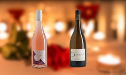 Domaine de la Chopinière du Roy - À deux c’est mieux - Coffret Duo vin Blanc aromatique et Rosé Fruité pour couple - 2 x 75 cl