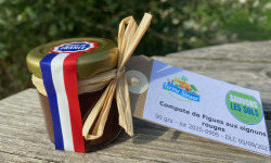 Ferme Sinsac - Compoté de figues et oignons rouges au vinaigre balsamique 50 grs