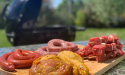 La ferme d'Enjacquet - Colis Barbecue Boeuf / Poulet / Porc Pour 6 Personnes.