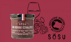 Boucherie Moderne - Vin rouge échalotes Sosu