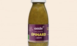 Omie - Velouté d'épinard chèvre bio - épinards français issus d'une filière équitable - 25 cl