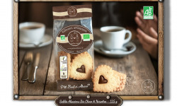 P'tit Bout d'Alsace - Sablés Alsaciens Bio Choco & Noisettes - 125 g