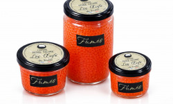 Caviar Perle Noire - Oeufs de truite fumés - 500 gr