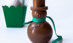 Mon jardin chocolaté - Bonhomme de neige Chocolat au lait bio
