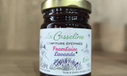 Ferme Joos - Framboise Lavande: confiture épépinée bio la Casseline