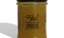 CLAC Conserverie - Confiture courgettes citron bio - 220g