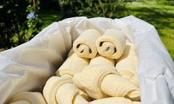 Ferme Sereine en Périgord - COFFRET SURGELE 8 CROISSANTS + 8 CHOCOLAT'IN - PUR BEURRE