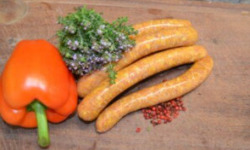 Ferme Joos - Saucisses de porc au curry x 4 : la Ferme du Grommendyck