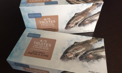 AQUADIS NATURELLEMENT - [surgelé]  1kg  Truites Éviscérées À Chair Rose 170/230gr