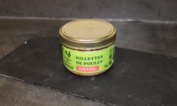 La Ferme du Louvier - Rillettes de poulet à la tomate séchée 180 g