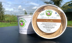 Glaces de Meuse - "Noisette" - Crème glacée (360gr x 3)