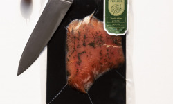 La Truite Fleurie - Lot de 10 plaquettes Gravlax ciboulette 120 à 130g