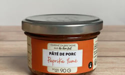 Au Bien Fait - Pâté de porc Paprika fumé - 90g