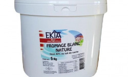 Bastidarra - Ekia - FROMAGE BLANC NAT LISSE EKIA SEAU 5KG